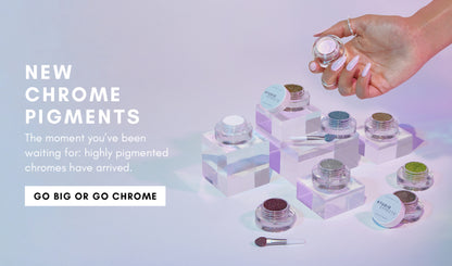 The GelBottle Kirschrotes Chrome-Pigment