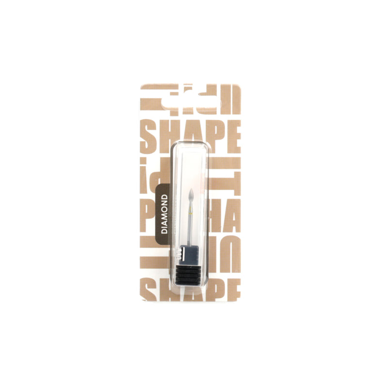 Shape It Up Diamantfräser breite scharfe Flamme 2,6 mm Gelb (Maniküre Pediküre)