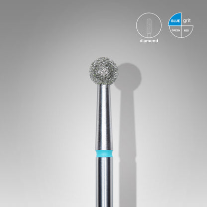 Staleks Diamantfräser Kugel Blau 4.0mm (Maniküre Pediküre) (FA01B040K)