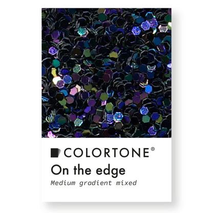 Colortone Medium Gradient Glitzer am Rand