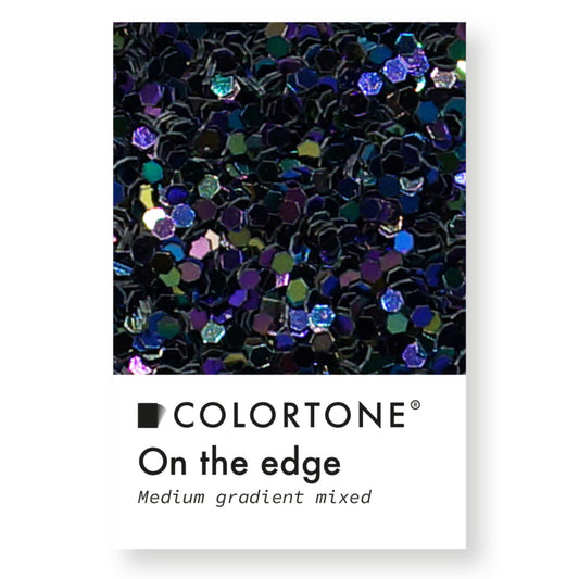 Colortone Medium Gradient Glitzer am Rand
