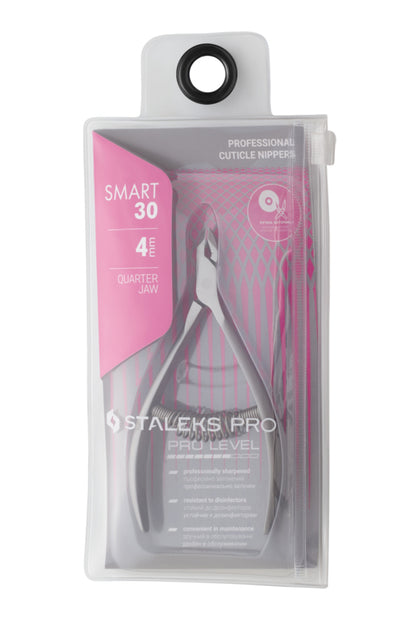 Staleks Professional Nagelhautzange Smart 30 4 mm Viertelbacken (NS-30-4)