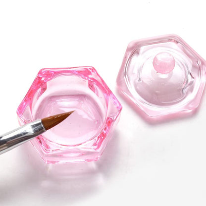 Shape It Up Dappendish Pink Glas