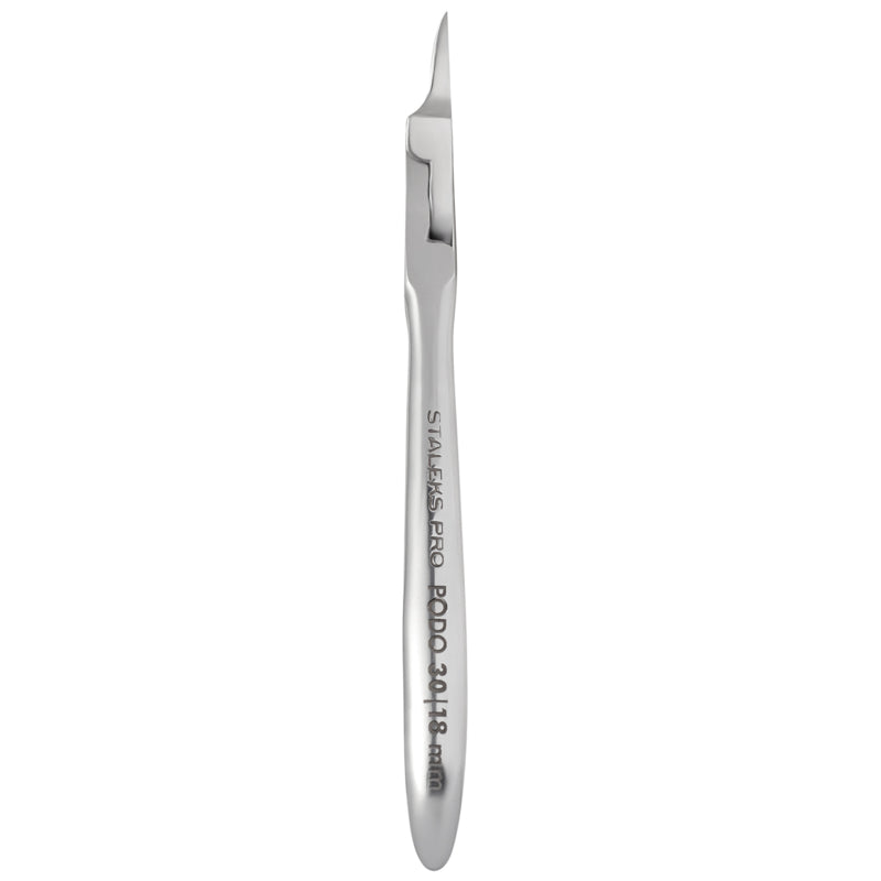 Staleks Professionelle Pediküre Zange Eingewachsene Nägel Podo 30 18 mm (NP-30-18)
