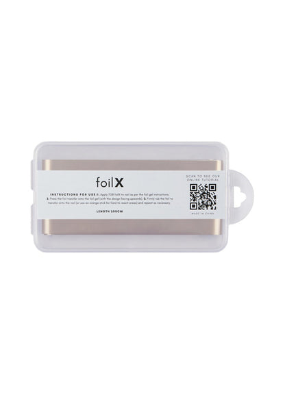 The GelBottle FoilX Pewter-Folie