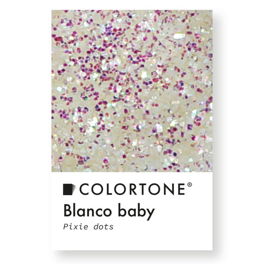Colortone Pixie Dots Babydecke Weiß