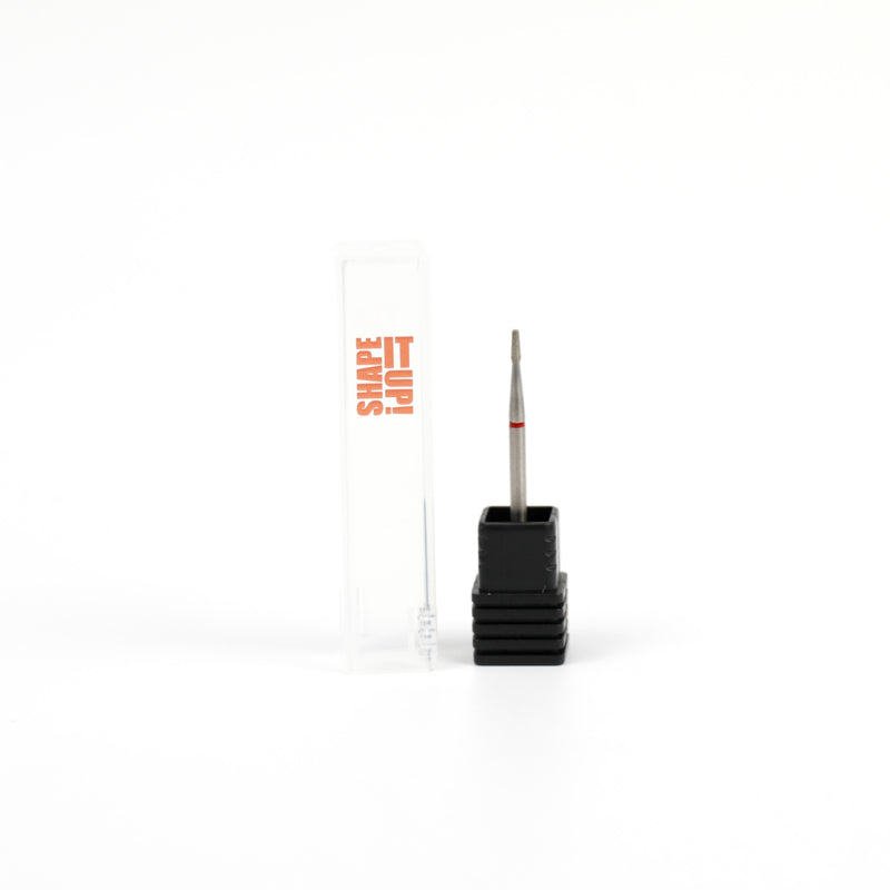 Shape It Up Diamantfrässtift Mini Kegelstumpf 1.4mm Rot (Maniküre Pediküre)