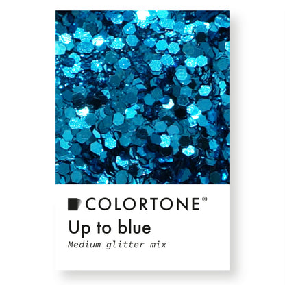 Colortone Medium Glitzermix Up To Blue