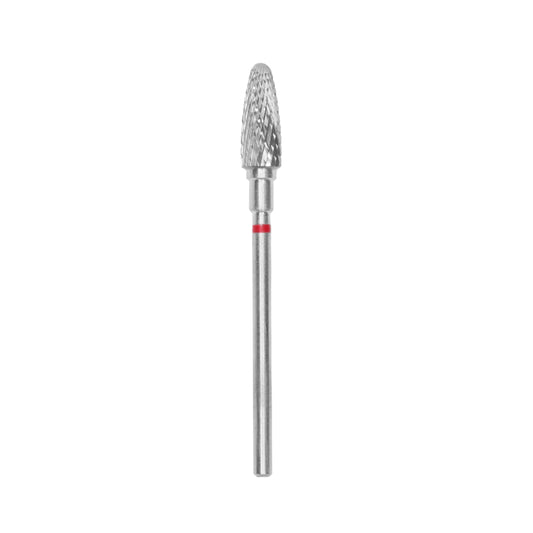 Staleks Hartmetall-Nagelfräser Konisch Rot 5,0 mm (FT90R050/13)