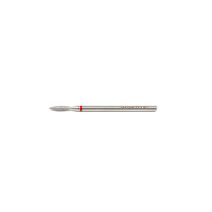 Shape It Up Diamond Fräser Bit Lange Spitze Flamme 2.0mm Rot (Maniküre Pediküre)