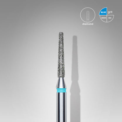 Staleks Diamantfräser Kegelstumpf Blau 1,6 mm lang (Maniküre Pediküre) (FA70B016/10K)