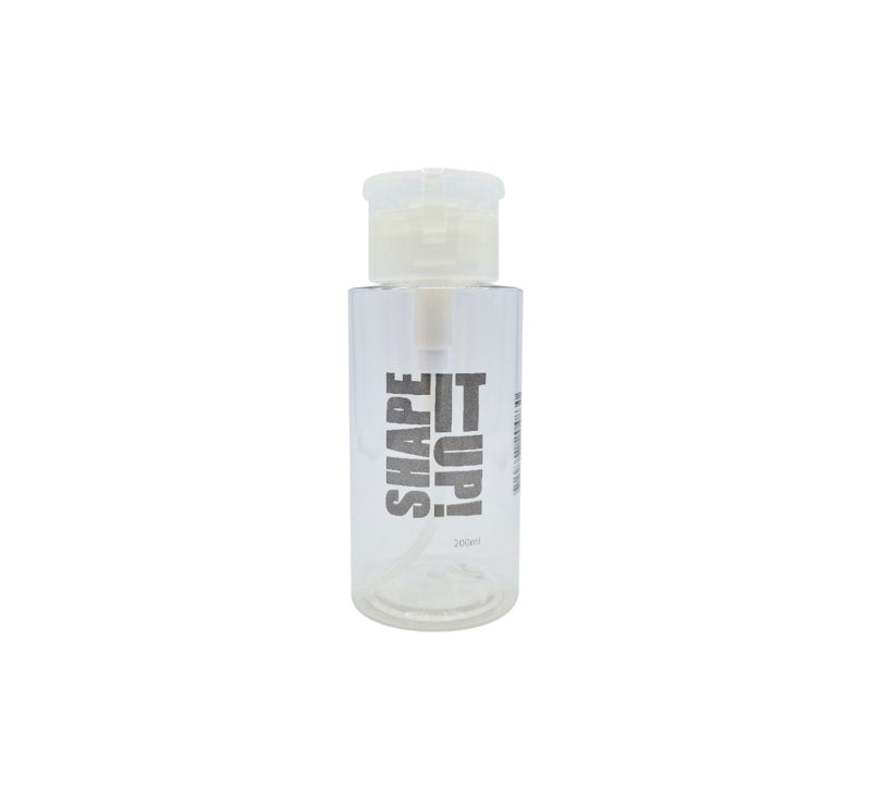 Shape It Up Pumpflasche Transparent 200 ml