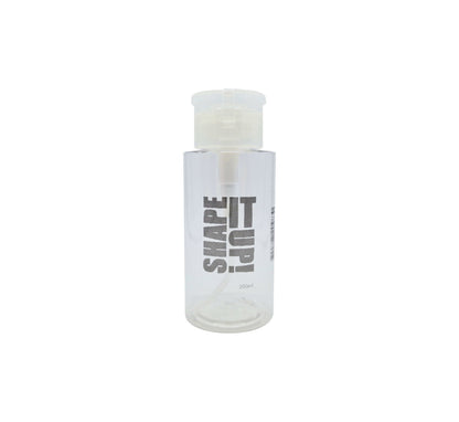 Shape It Up Pumpflasche Transparent 200 ml