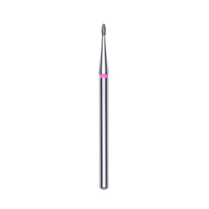 Staleks Diamantfräser abgerundeter Tropfen rot 1,2mm (Maniküre Pediküre) (FA50R012/3K)
