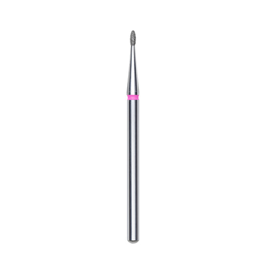 Staleks Diamantfräser abgerundeter Tropfen rot 1,2mm (Maniküre Pediküre) (FA50R012/3K)