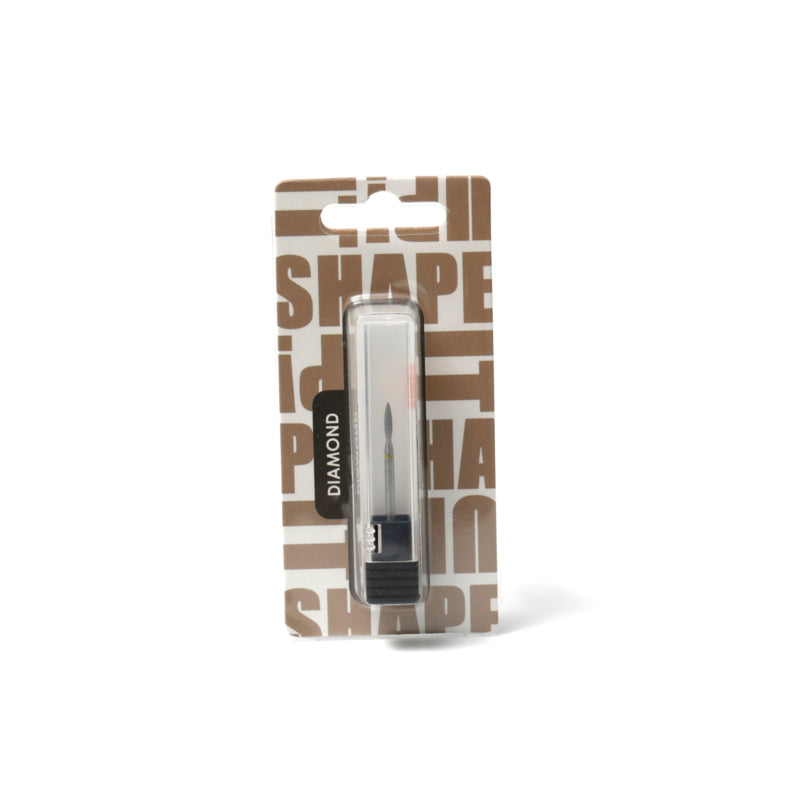 Shape It Up Diamantfräser Lang Scharfe Flamme 2.0mm Gelb (Maniküre Pediküre)