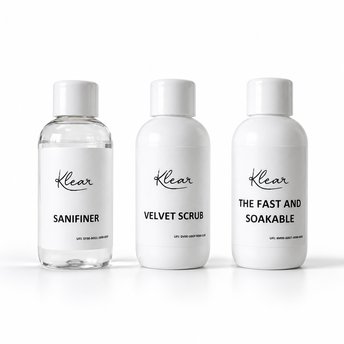 Klear Try Me Starter-Kit – Reinigen, Vorbereiten & Entfernen