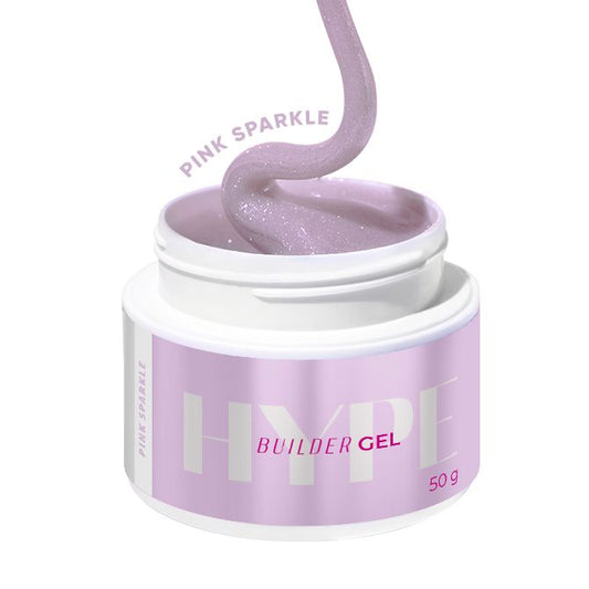 Mistero Milano HYPE Aufbaugel Pink Sparkle (2091)