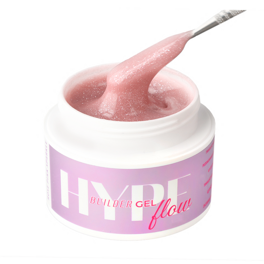 Mistero Milano Hype Flow Builder Gel Rosy Sparkle (2112)