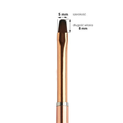 Mistero Milano Oval Gel Pinsel Nr. 5 (7115)