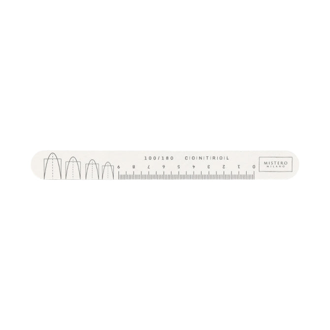 Mistero Milano Gerade Nagelfeile Control 100/180 (8103) 25 Stück