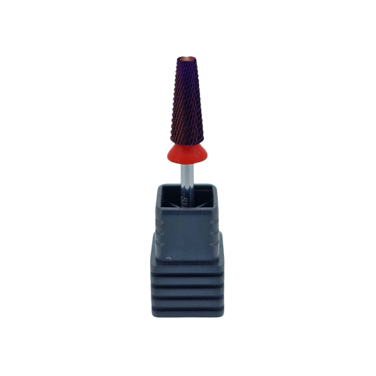 Shape It Up Hartmetall Fräser Bit 5 in 1 Schmaler Kegel Fein Rot 6.0 mm (Maniküre Pediküre)