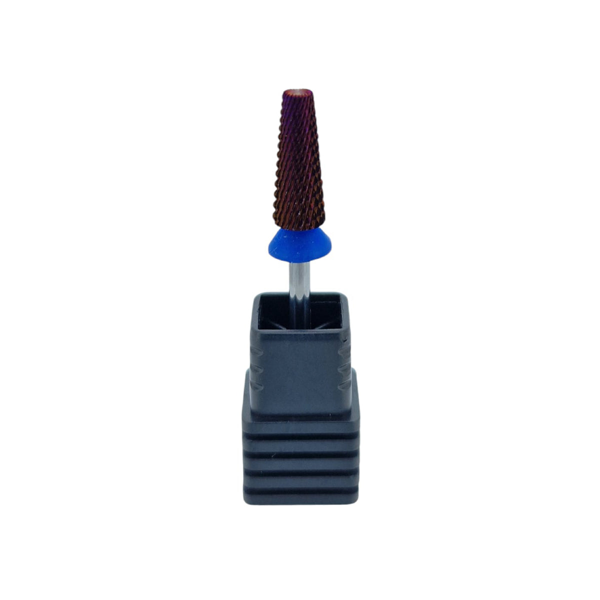 Shape It Up Hartmetall Fräser Bit 5 in 1 Schmaler Kegel Medium Blau 6.0 mm (Maniküre Pediküre)