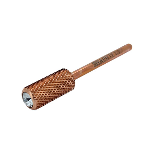Shape It Up Hartmetall Fräser Bit Großer Zylinder Fein 6.6 mm Diamond Serie (Maniküre Pediküre)