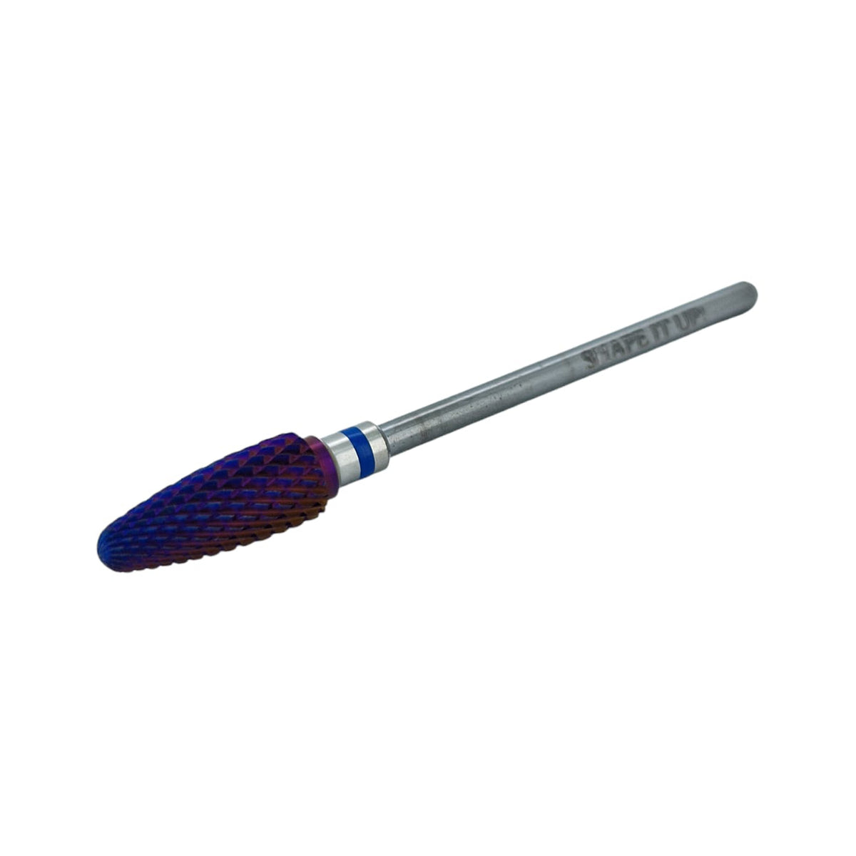Shape It Up Hartmetallfräser Bit Purple Flame Medium Blau (Maniküre Pediküre)