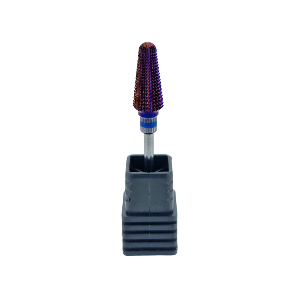 Shape It Up Hartmetall Fräser Bit Lila Konisch Tornado Medium Blau (Maniküre Pediküre)