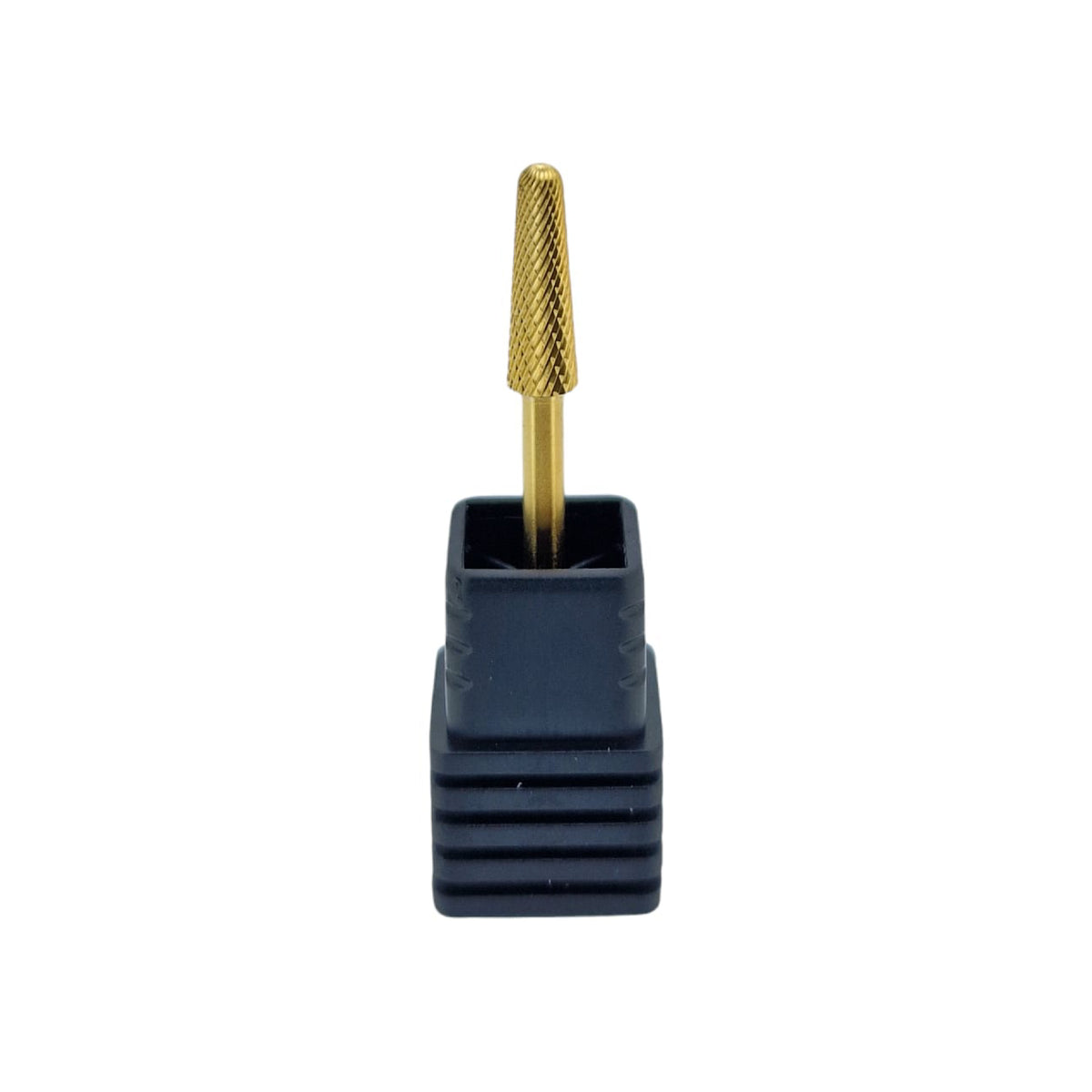 Shape It Up Hartmetall Fräser schmaler abgerundeter Kegel fein Gold Series (Maniküre Pediküre)