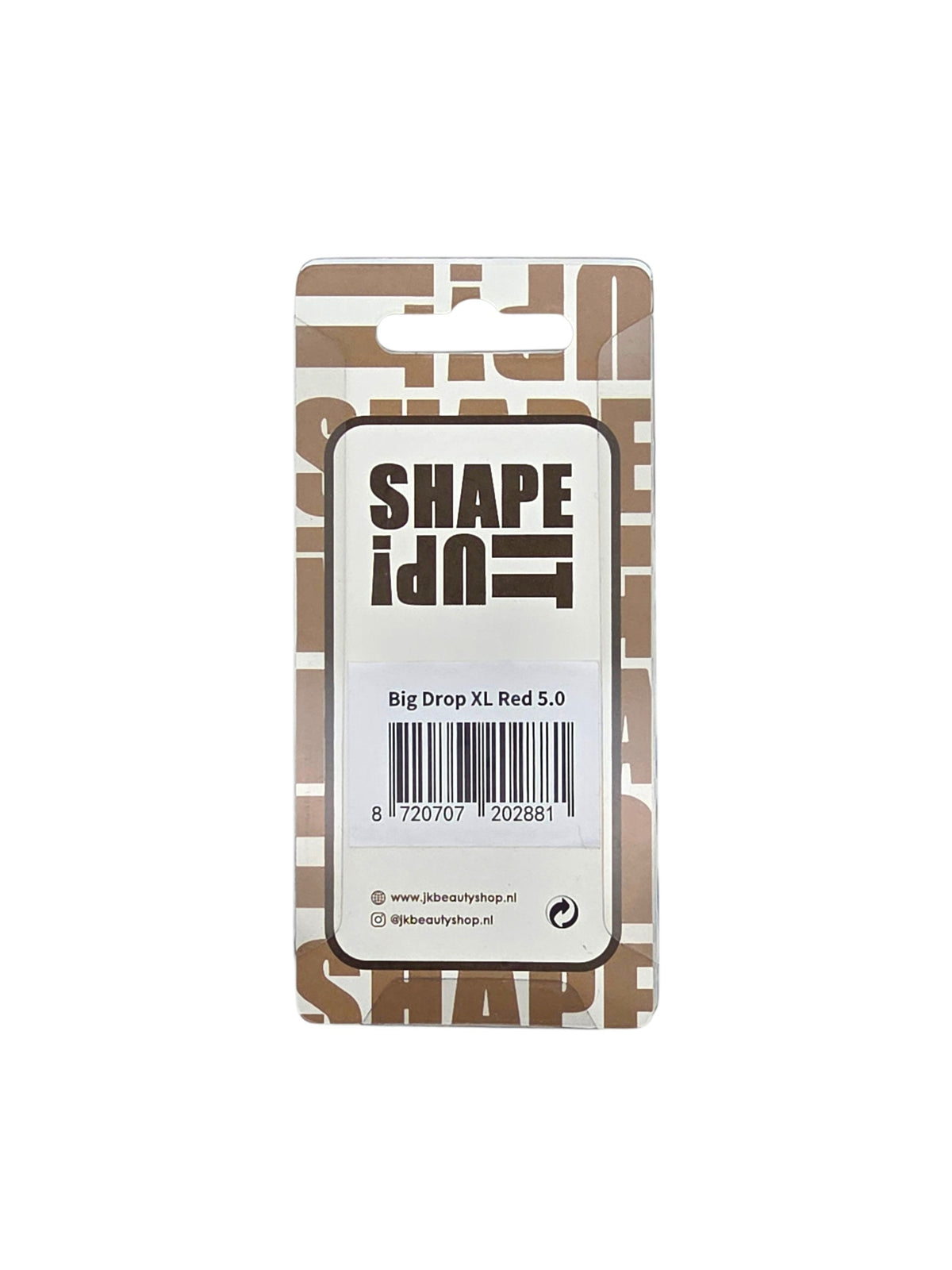 Shape It Up Diamond Frees Bit Big Drop XL 5.0mm Rood (Manicure Pedicure)