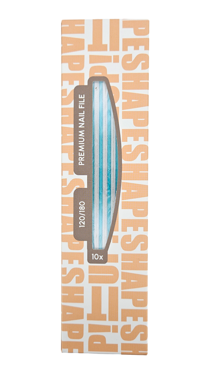 Shape It Up Premium Halbmondfeile 120/180 (10 Stück)