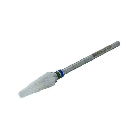 Shape It Up Keramikfräser Bit Kegel Grob Grün Blau (Maniküre Pediküre)