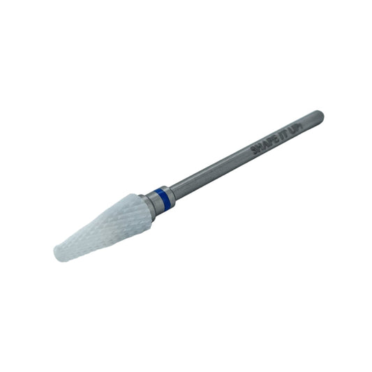 Shape It Up Keramik-Fräserbit Kegel Medium Blau (Maniküre Pediküre)