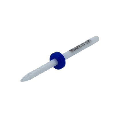 Shape It Up Keramikfräser Bit Under The Nail Cleaner Medium Blau (Maniküre Pediküre)