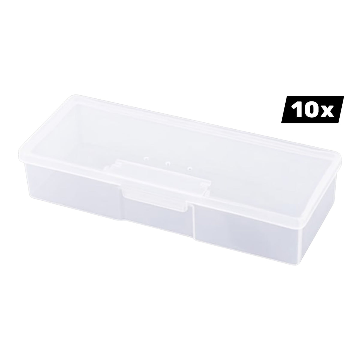 Shape It Up Persönliche Feilenbox Transparent 10 Stück