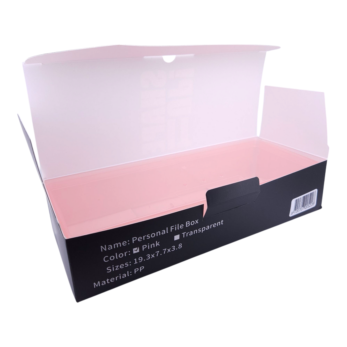 Shape It Up Persönliche Nagelfeilenbox Rosa 1 Stück
