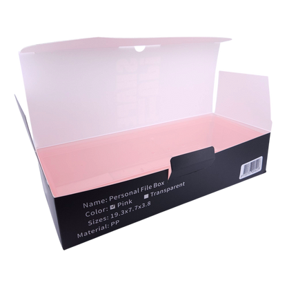Shape It Up Persönliche Nagelfeilenbox Rosa 1 Stück