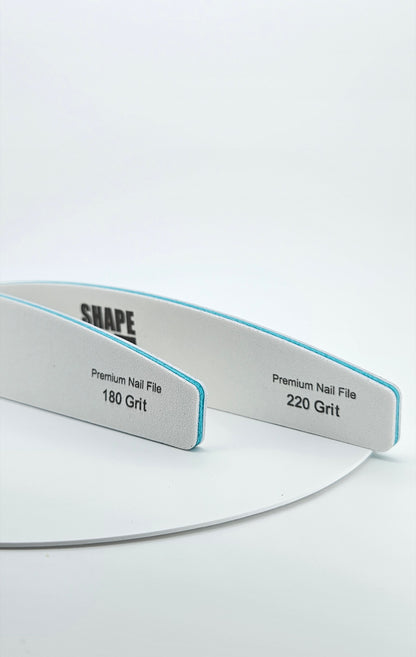 Shape It Up Premium Halbmondfeile 180/220 (10 Stück)