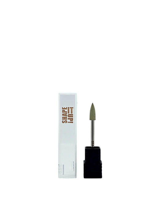 Shape It Up Silikon Polierfräser Bit Konisch Fein Beige