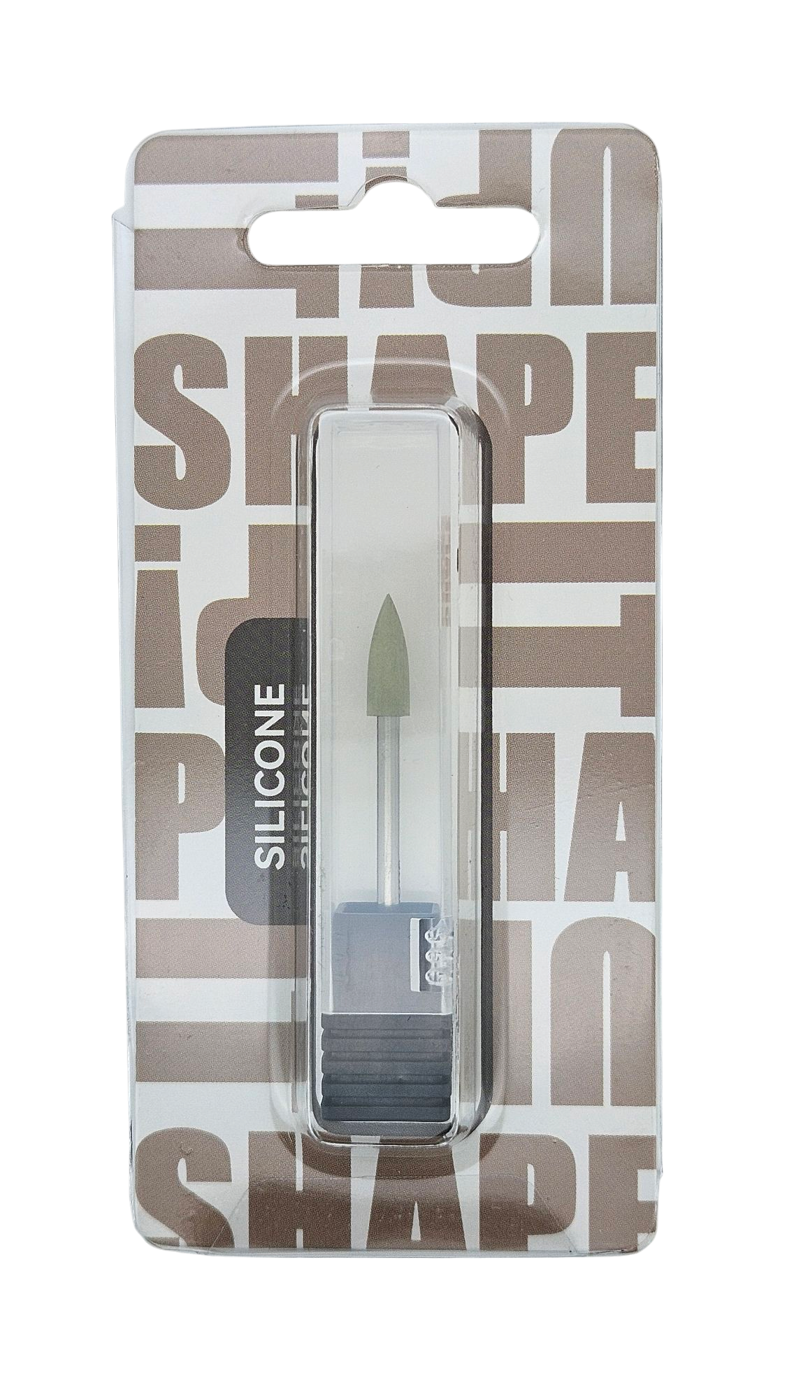 Shape It Up Silikon Polierfräser Bit Konisch Fein Beige