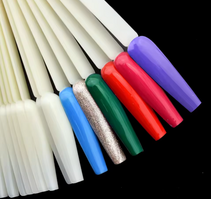 Shape It Up Color Pops Ring Coffin Nail Tips 50 Stück