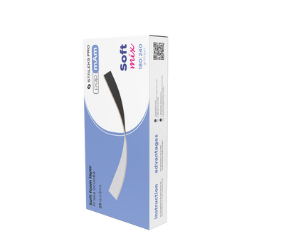 Staleks Pro Expert 20 PapmAm Gerade Feile 25 Stück (DFCEMix-20-180/240)