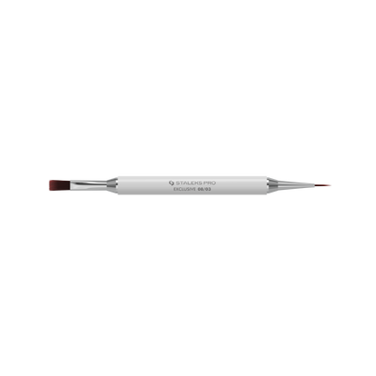 Staleks Exclusive Liner & Gel Pinsel Doppelseitig 10 mm & 10 mm (NBX-08/03)