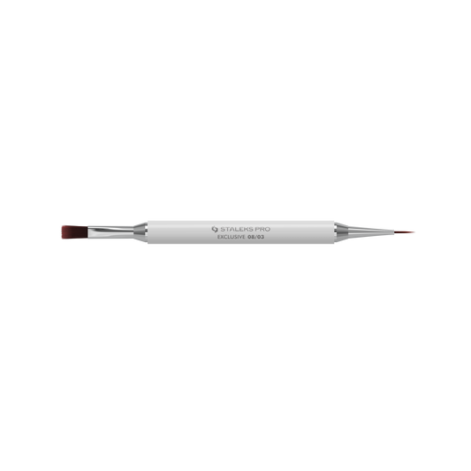 Staleks Exclusive Liner & Gel Pinsel Doppelseitig 10 mm & 10 mm (NBX-08/03)