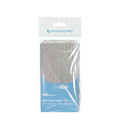 Staleks Pro Smart 20 PapmAm Gerade Feile Soft Base 30 Stück (DFC-20-Serie)
