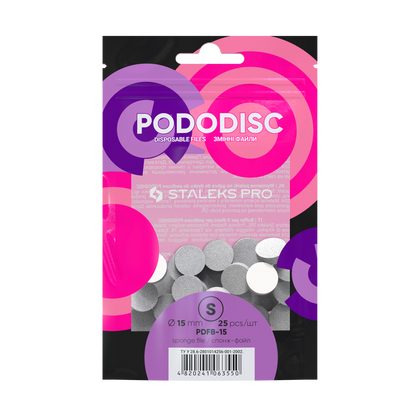 Staleks Feilen-Schwämme Nachfüllpads für Pododisc (PDFB-Serie)