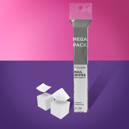 Staleks Smart Fusselfreie Tücher 700 Stück Mega Pack (WS-700/1)