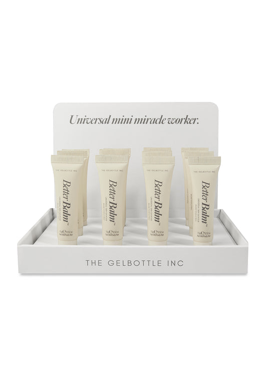 The GelBottle SPA Better Balm MINI Display (12 Stück)